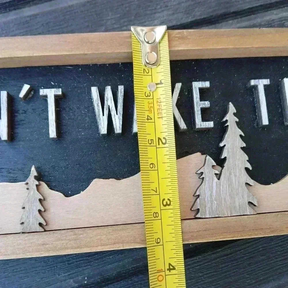 Don't Wake The B... Wall Decor NWT $14.99 - Picture 5 of 5